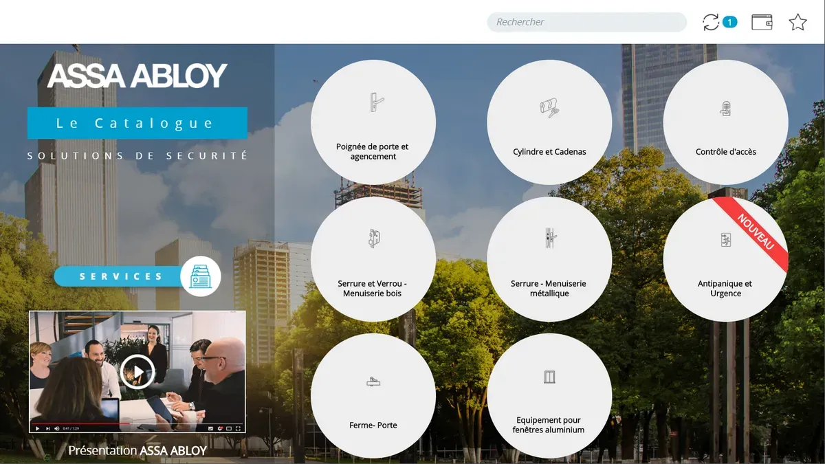 Catalogue Produit Assa Abloy